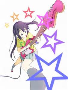  ऐनीमे girl गिटार