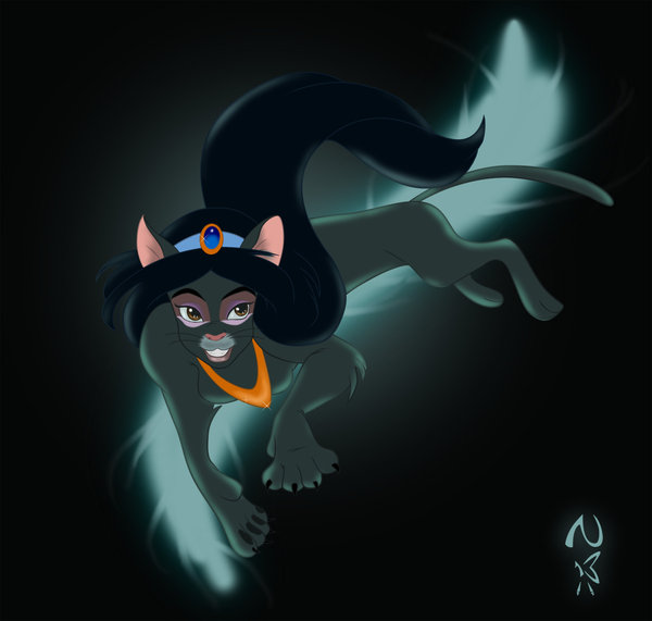 jasmine as a cat