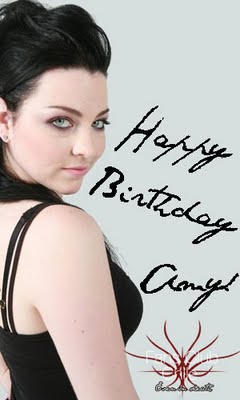 Happy Birthday Amy!