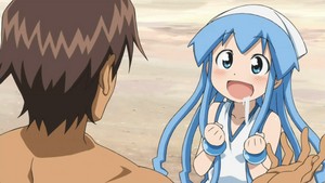  Squid Girl drooling