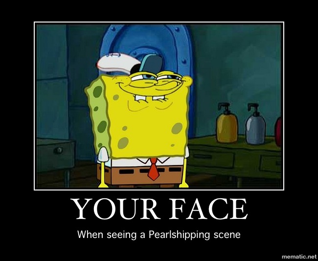 your face to see pearlshipping