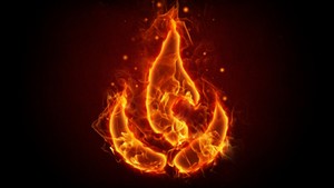  आग Symbol