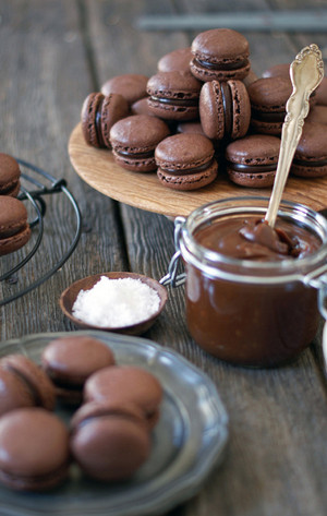  cokelat Macaroons