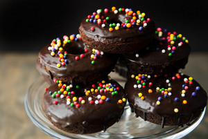  चॉकलेट Doughnuts