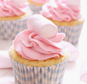  rosa cupcakes