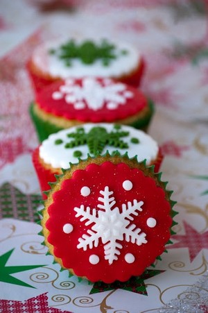  Christmas cupcakes