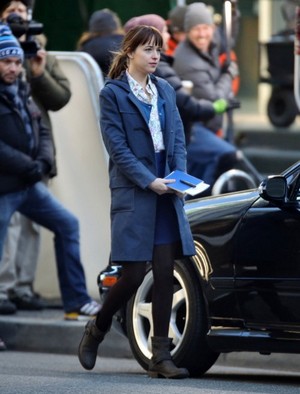  50 Shades of Grey December 8th Filming
