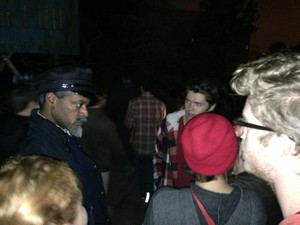  Damian at 万圣节前夕 Horror Nights 2012 with Cameron, AJ, Hannah, Russ and others
