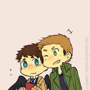 Dean and Castiel ♡ (2)