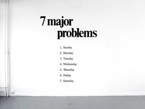  7 major problems