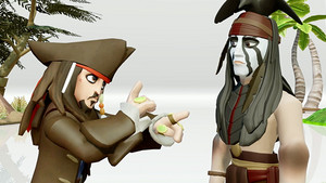  Jack Sparrow and Tonto