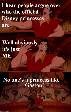  Gaston solves ディズニー Princess ディベート