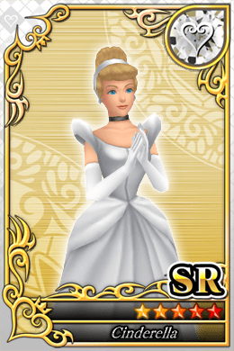 Cinderella Cards in Kingdom Hearts X