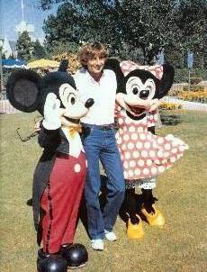  Barry Manilow With Mickey and Minnie