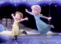  Little Elsa and Anna