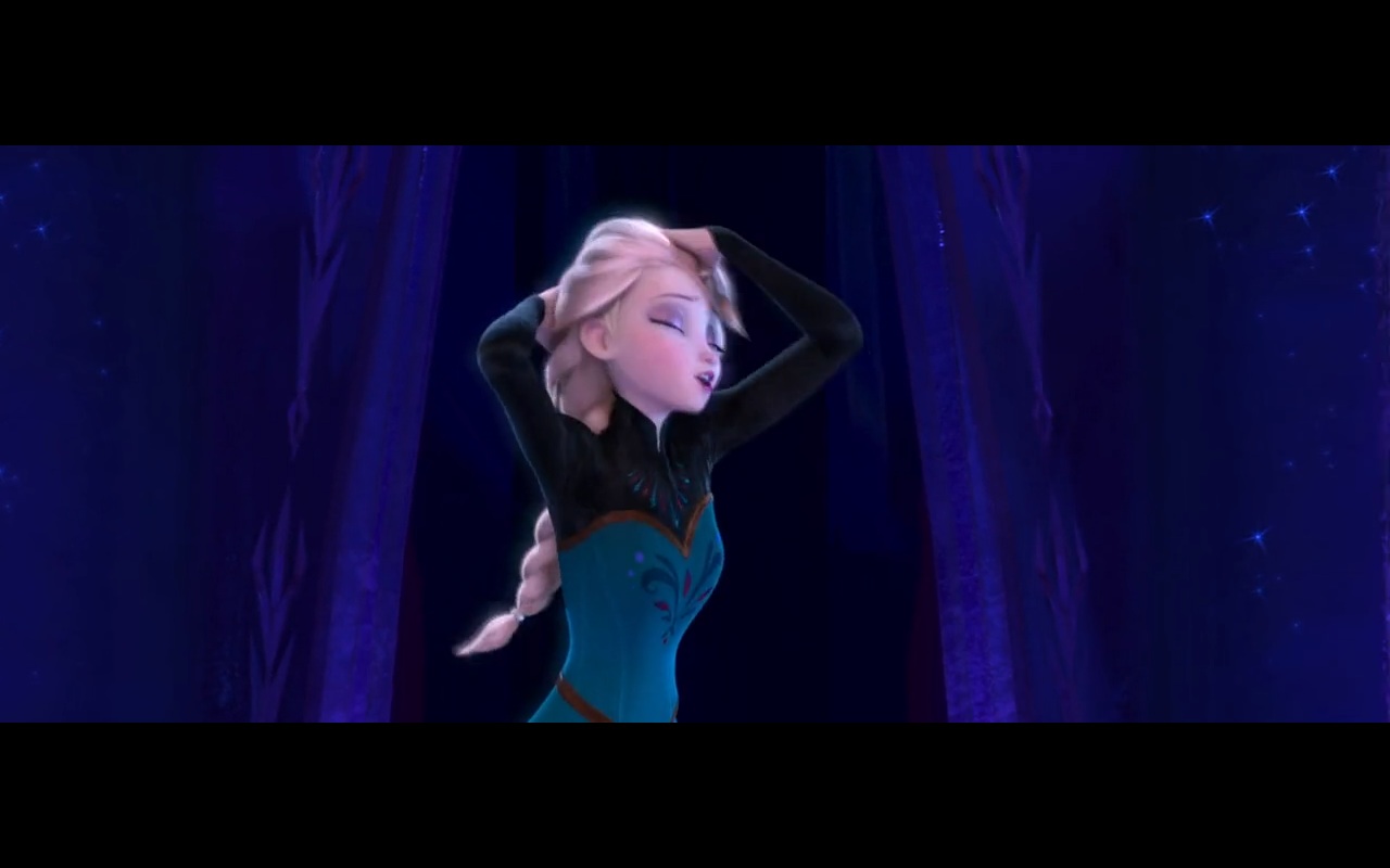 Elsa Hair Down   Coronation Outfit!!