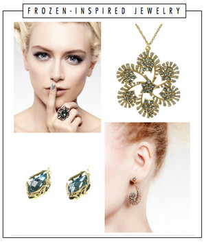  La Reine des Neiges inspired Jewelry