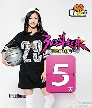  Chinese Freestyle jalan, street bola basket - Luna