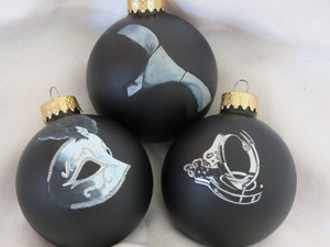 Fifty Shades of Grey Christmas ornaments
