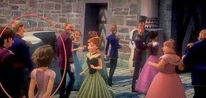  Rapunzel cameo in アナと雪の女王