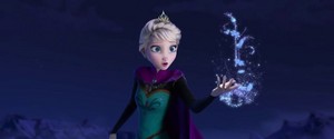  Elsa during "Let it Go"