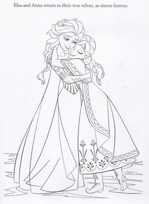  Official Frozen Illustrations (Coloring Pages)
