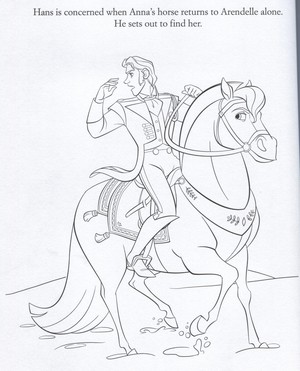  Official Frozen Illustrations (Coloring Pages)