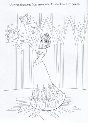 Official Frozen Illustrations (Coloring Pages)