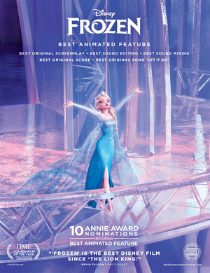  Frozen "For your consideration" ad:
