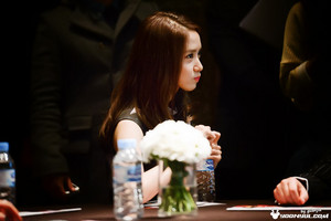  Yoona @ Press Conference Prime Minister