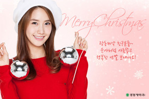  SNSD Yoona Christmas photo