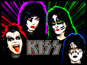  吻乐队（Kiss） ~Paul, Gene, Tommy and Eric