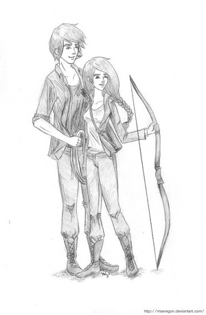 Katniss and Gale ♡
