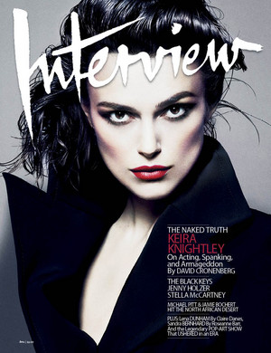  Keira Knightley// Interview Magazine