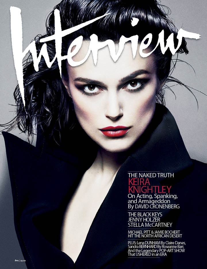 Keira Knightley// Interview Magazine 