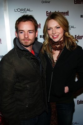 Christopher Masterson and Laura P.