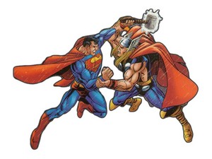  슈퍼맨 Vs Thor