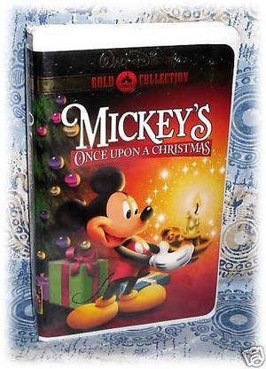  Mickey's Once Upon a krisimasi VHS Tape