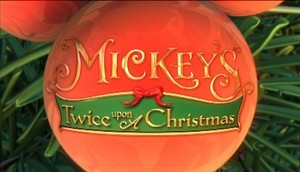  Mickey's Twice Upon a natal Logo/Title