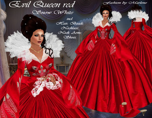 Evil Queen red dress