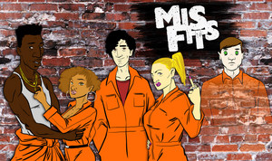  Misfits 1. season fan art