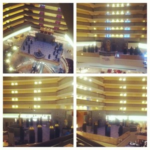  Mockingjay Set تصاویر from the Marriott Marquis in Atlanta 12.14.13