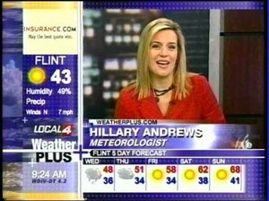  Hillary Andrews - Weather Plus Meteorologist, 2008