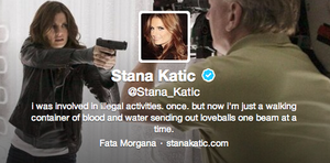  Stana's new twitter header