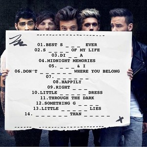 Midnight Memories Tracklist, can you fill it up?<3