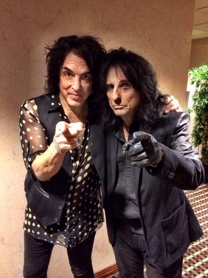  Paul and Alice Cooper December 5, 2013