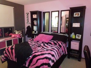  berwarna merah muda, merah muda bedroom