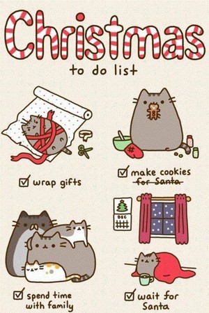  Christmas To do lijst door Pusheen
