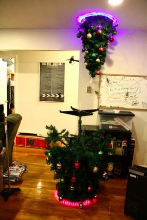  A portal Christmas arbre