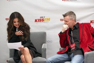  Selena arrives at 106.1 halik FM's Jingle Ball in Seattle - December 8